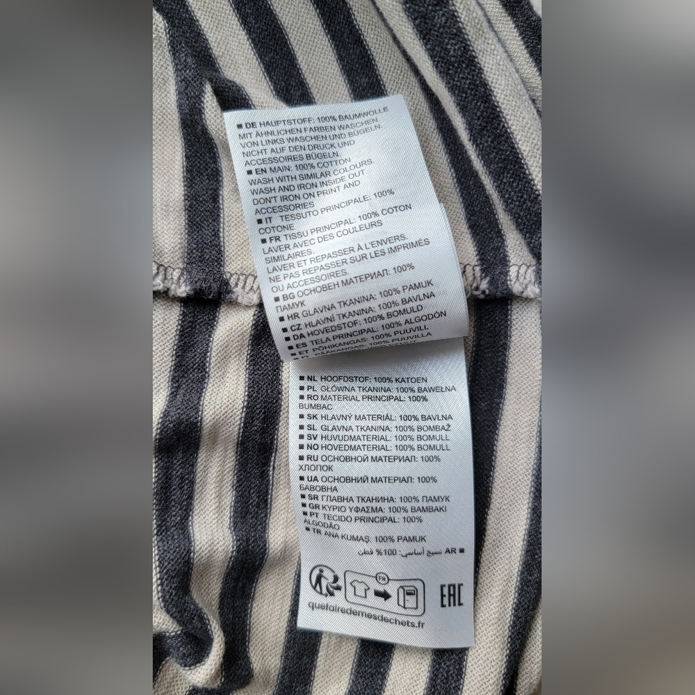 Marc O'Polo Gray Striped Longsleeve - Picture 9 of 9